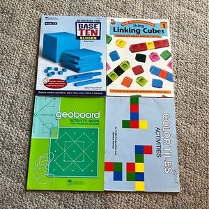 Bundle of Math Manipulative Books